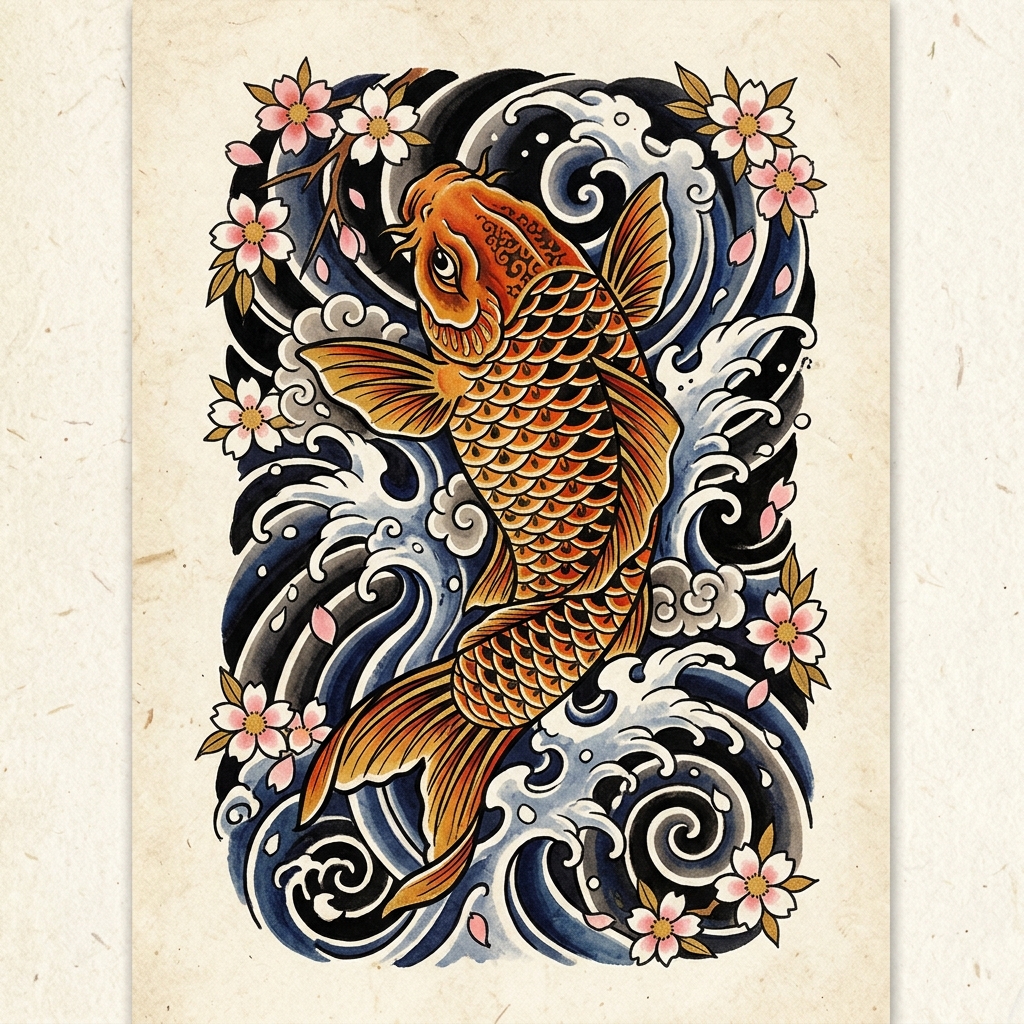 Koi Fish Japanese