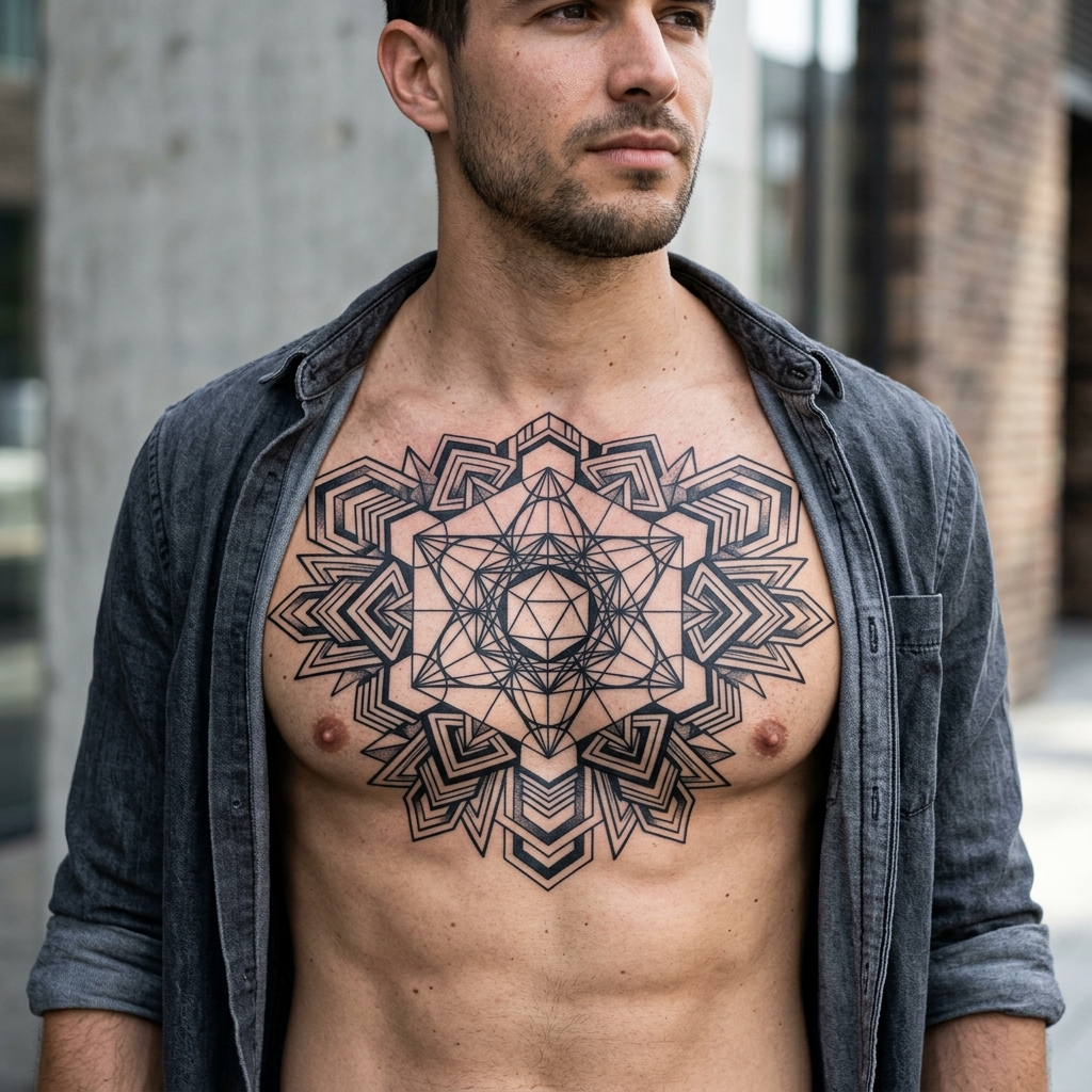 Mandala Geometric Tattoo